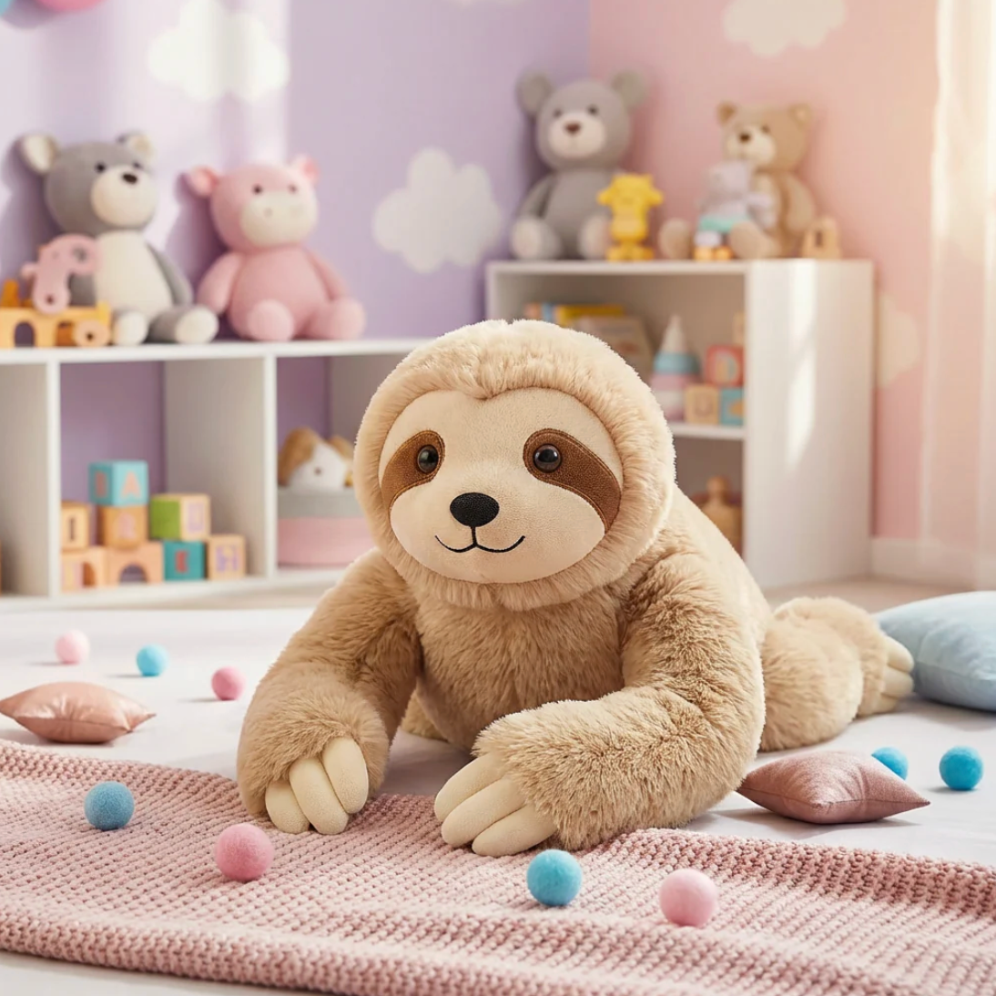 Hugging Buddy Weighted Animal Plushy